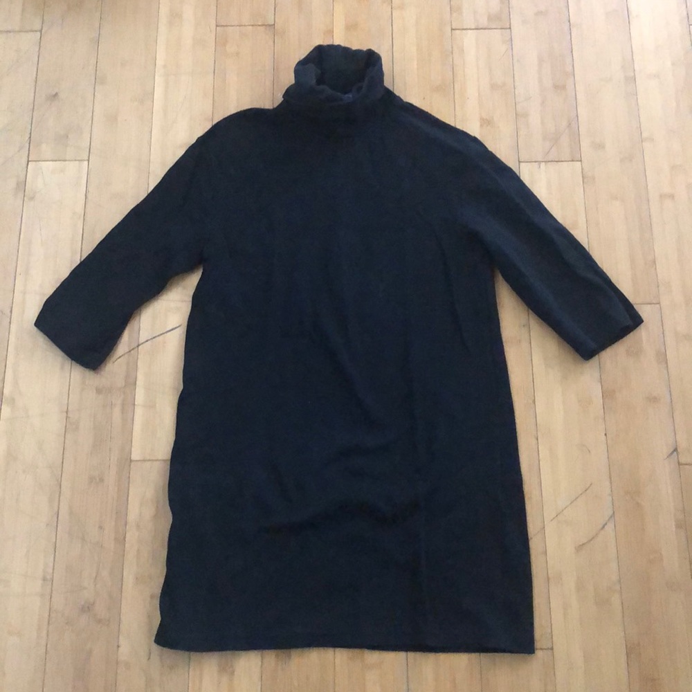 3/4 Sleeve Black Tunic